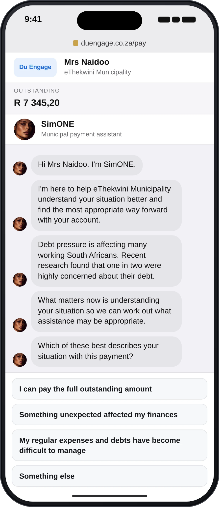 Expanded SimONE product screenshot